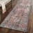 Alice Machine Washable Oriental Flatweave Performance Red/Blue/Ivory Multi Area Rug-808646893