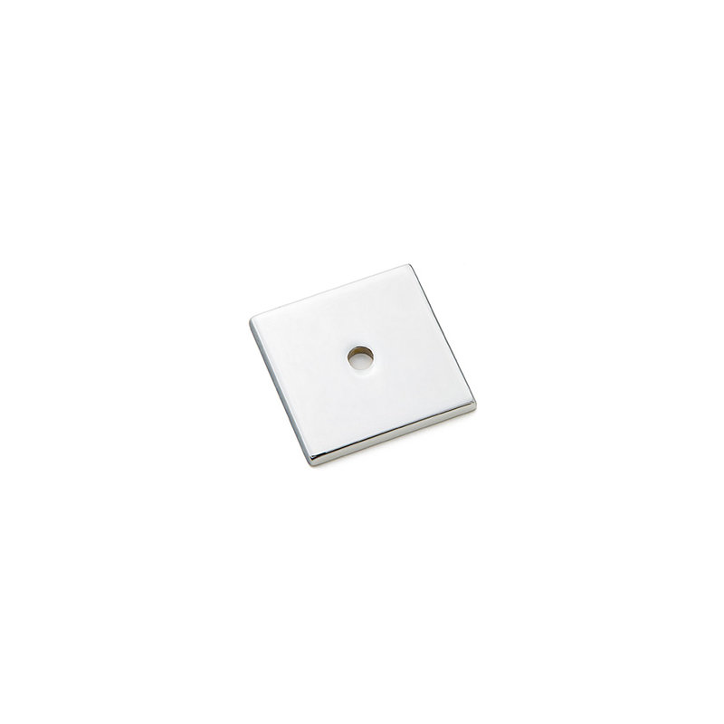 Art Deco Backplate, Polished Chrome