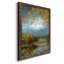 Golden Leaves - Peinture sur toile encadrée-61354118-61354117