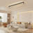 Tranae 1 - Light Crystal 47.24" Dimmable LED Flush Mount