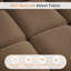 Chaise longue convertible simple avec USB et Type-C, 2 porte-gobelets, table d'appoint, rangement sous le siège et accoudoirs de rangement-258875600