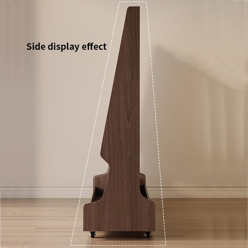 Modern minimalist mobile TV stand