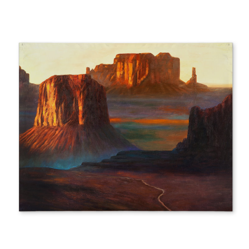 Napperon Monument Valley Tribal Park Mountains | Décoration intérieure