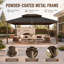 Pavillon de jardin en polycarbonate