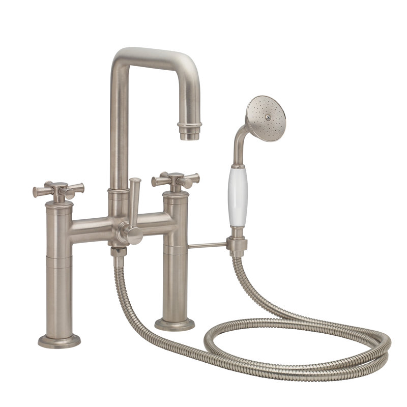 Hermosa Tub Filler, Satin Nickel