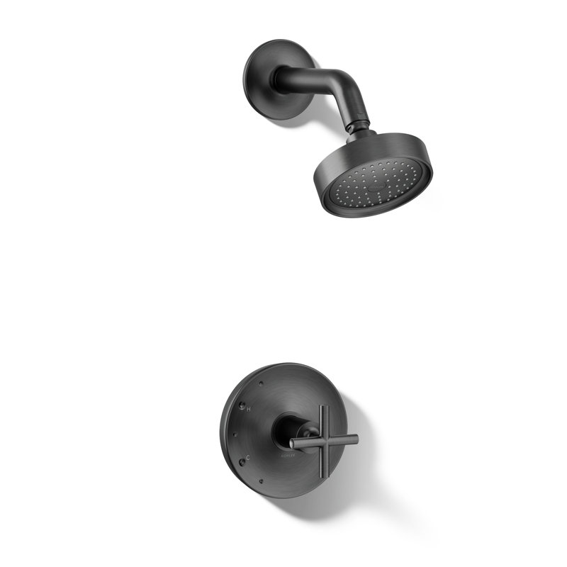 Purist Rite-Temp Shower Trim Kit With Cross Handle, 2.5 Gpm
