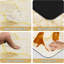 Tapis de cuisine résistant (ensemble de 3), tapis beige Honeycomb