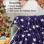 Couverture de Noël en flanelle pour décorations des Fêtes (simple 60 po x 80 po)-695880965