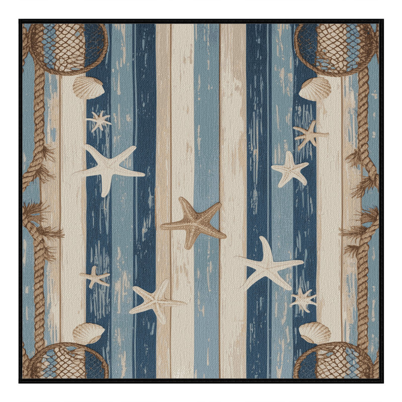  Tapis bord de mer lavable, Rectangulaire 2 pi x 3 pi