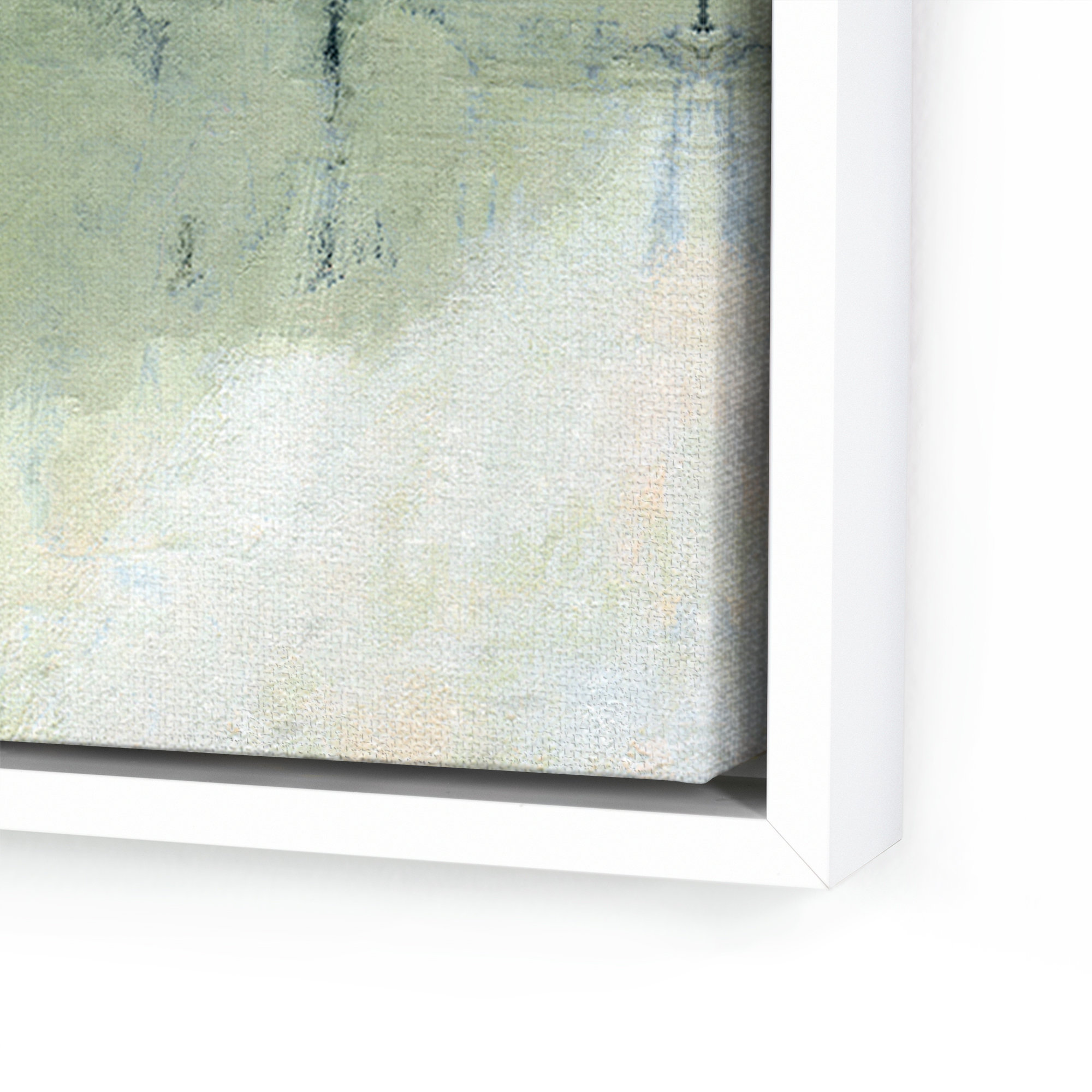 Savor by Melanie Biehle, 54" H x 54" W, White Maple Framed