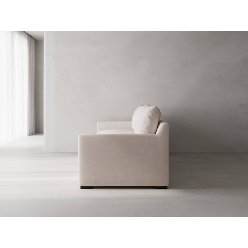 Ojai Sofa, 36" H x 108" W x 40" D, 3, Nevis Ivory