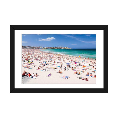 «New Year's Day, Bondi Beach, Sydney, Nouvelle-Galles du Sud, Australie», reproduction de photo sur toile tendue