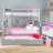 Kids Twin Over Full Bunk Bed with Trundle-334949295-334949293