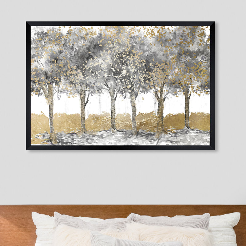 «Everything Blessed Forest» par Oliver Gal - impression d'art graphique, H 16 po x l 24 po, Toile