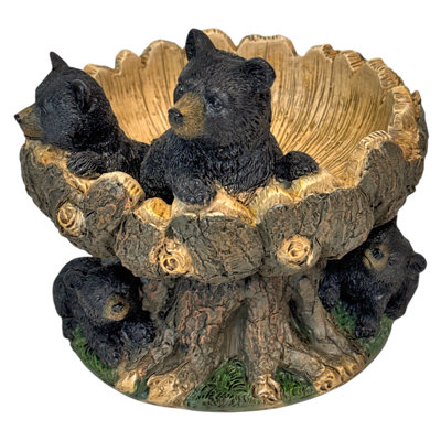 Bear And 3 Cubs Bowl