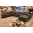 Senkhetu Leather Match Large Seating Modular Sectional-88955412-88955419