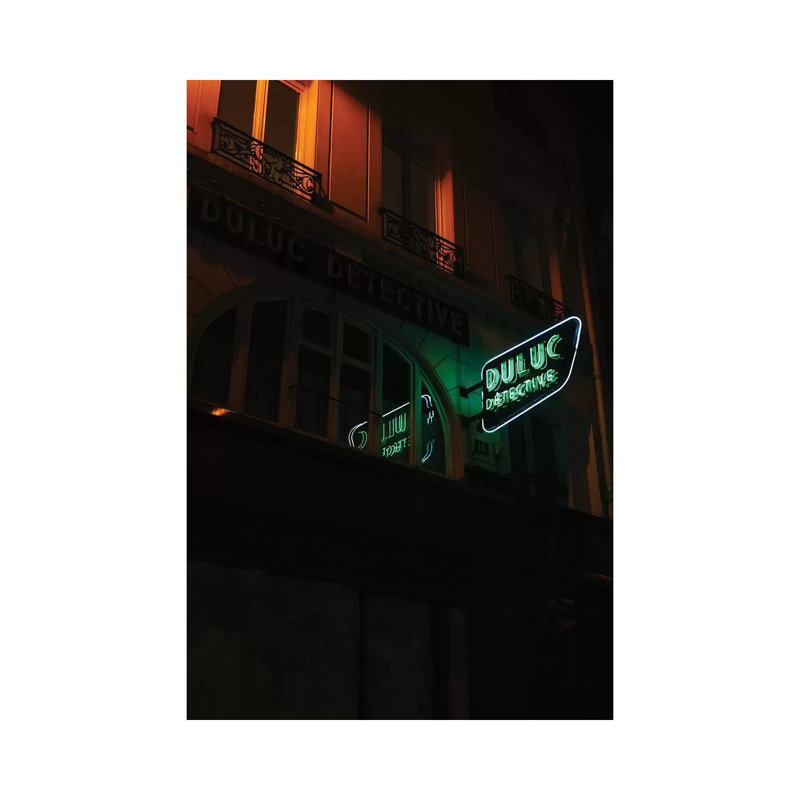 Paris Detective by Bethany Young - Print on Canvas, Wrapped Canvas, 66.04cm H x 45.72cm W x 3.81cm D