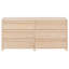 Tobiette 6 Drawer Wood Dresser-1951149184