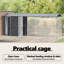 247cm Steel Floor Bird Cage