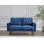 Causeuse en velours Small