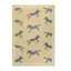 Machine washable non slip area rug for living room, zebra leopard animal pattern -318919326-318919327
