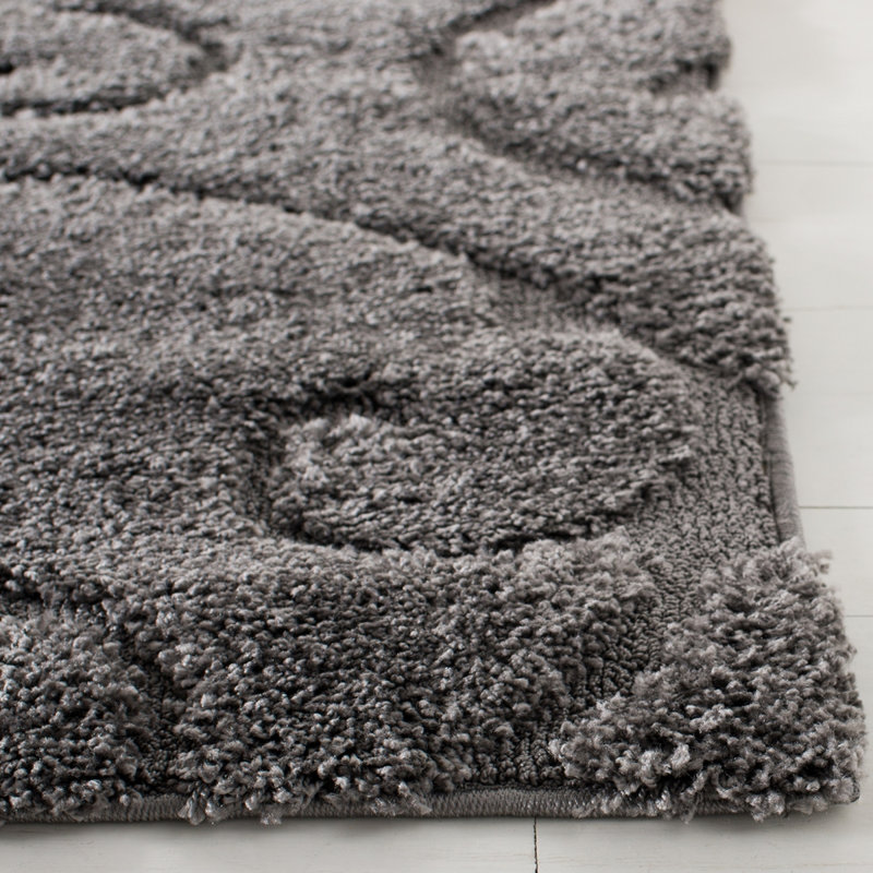 Benedetti Hooked Rug, Square 201 cm, Grey
