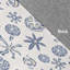 Bleu/beige à motif géométrique Tapis décoratif-1082588343
