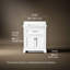 30 po Charlemont Meuble-lavabo de salle de bain avec lavabo et comptoir en quartz-125077622-93330311-93584054