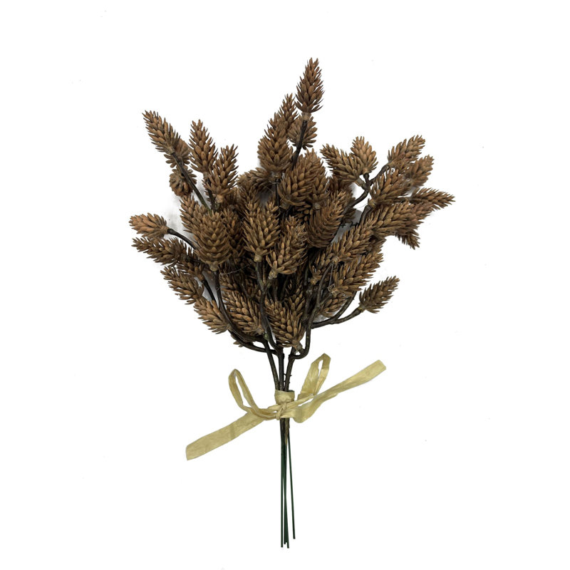 Ensemble de 2 pommes de pin artificielles 11 po 2 pièces