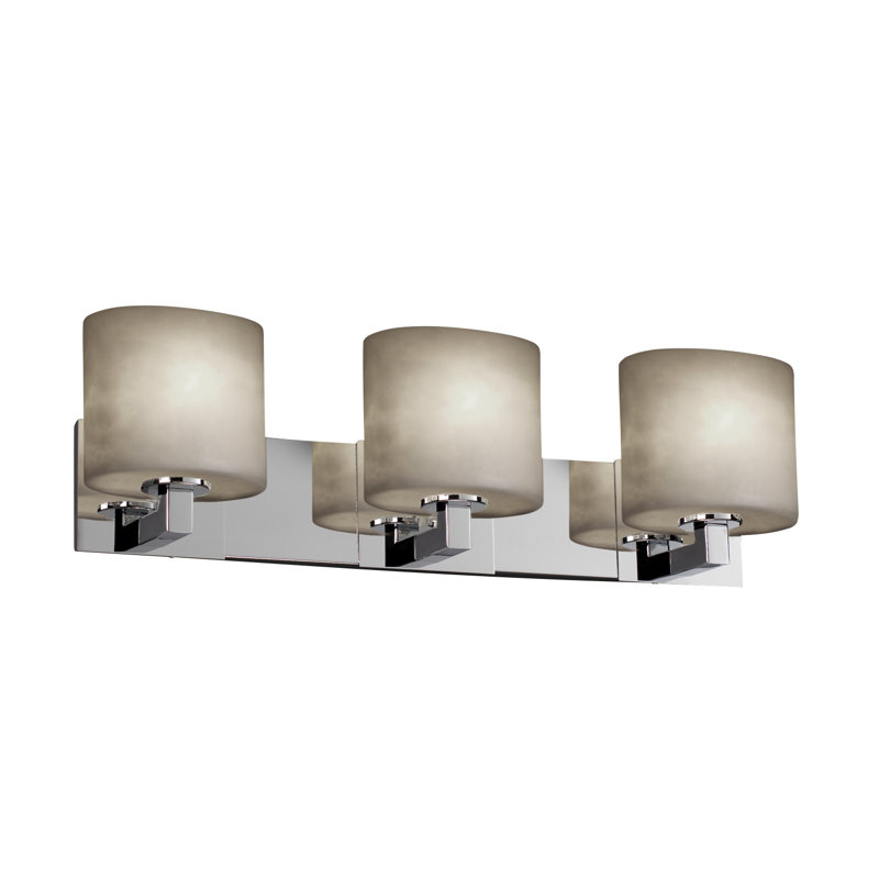 Ainka 3 - Light Vanity Light, Polished Chrome, Round Flared