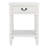 Solid Wood Top End Table with Storage-1948001306