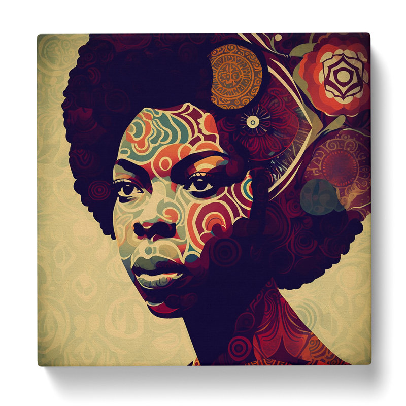 Modern Wall Art - Wrapped Canvas, 50cm H x 50cm W