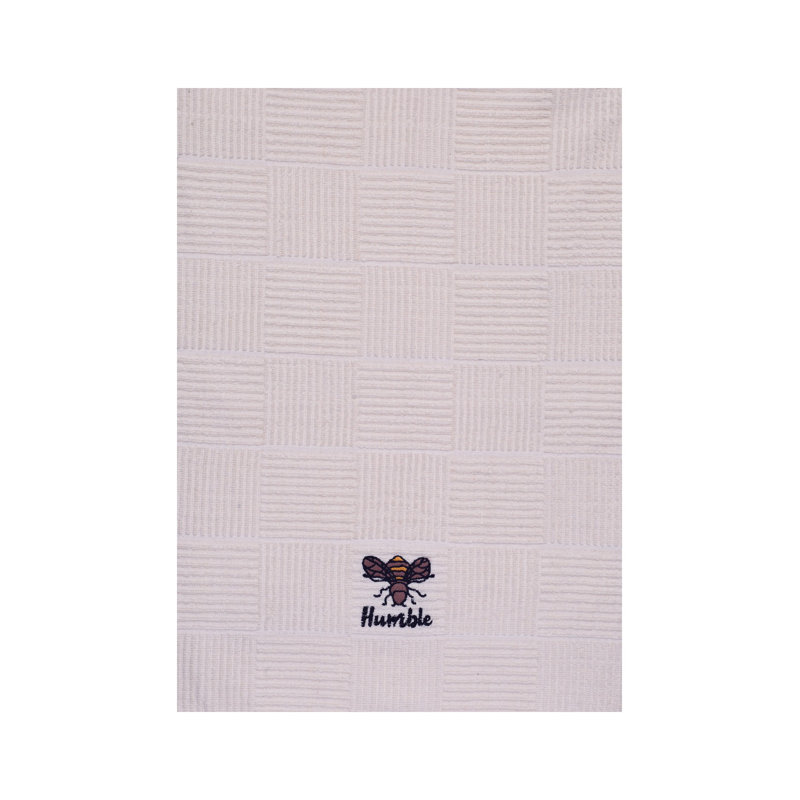 Cotton Jacquard Tea Towel Kitchen Towel, White