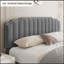 Lit surélevé gris velours-1564369946