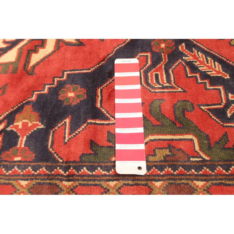 Tapis unique en laine noué à la main 6 pi 8 po x 9 pi 10 po nouvel âge Gutow