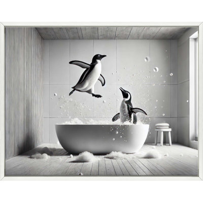 The Great Bubble Escape 17 - Framed