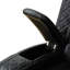 Fauteuil inclinable en cuir noir