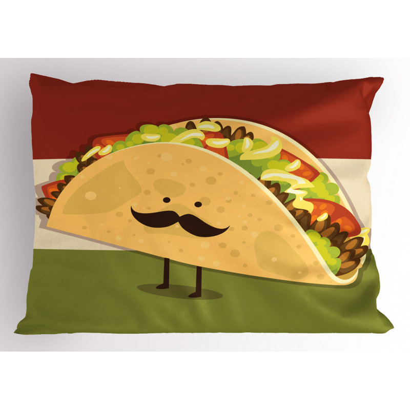 Taco Polyester Sham Set, King