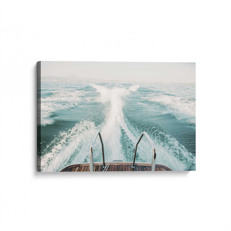 Impression sur toile Ocean Trails, H 32 po x l 48 po x P 1,25 po, Toile tendue, 1