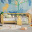 Lit plateforme en bois pour enfants, lit à profil bas en bois avec rails pour filles et garçons-129932644-129932645