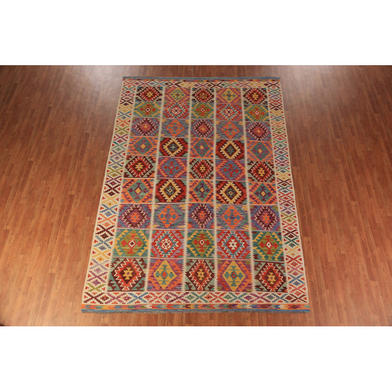 Tapis oriental géométrique 8 x 12