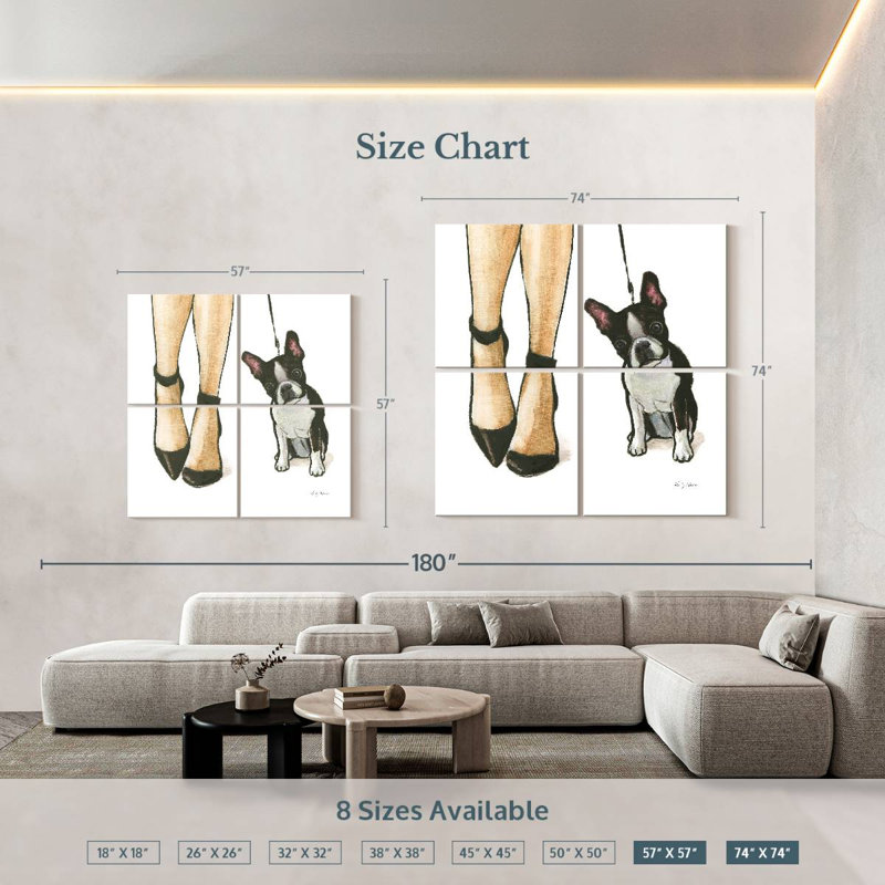 Brampt Furry Fashion Friends I, H 57 po x l 57 po