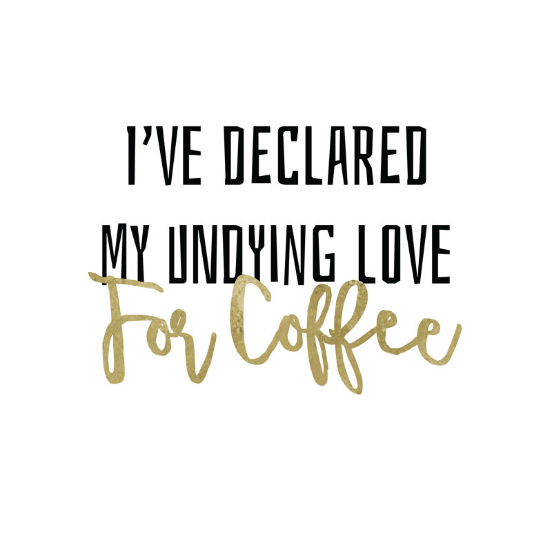 I'Ve Declared My Undying Love - Wrapped Canvas Print, 76cm H x 76cm W x 3.8cm D