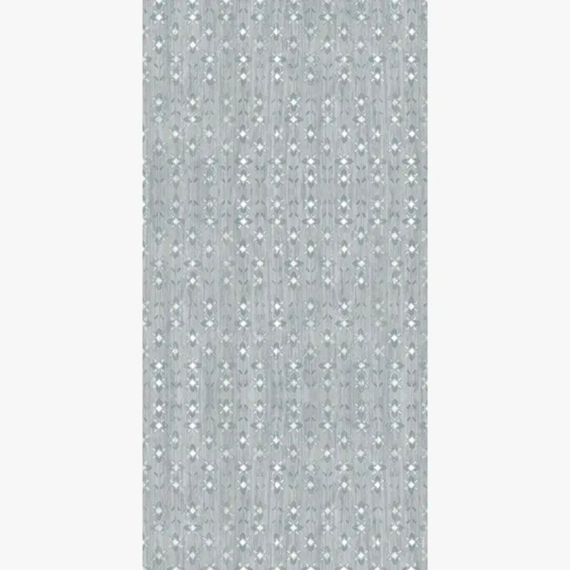 Ella Vinyl Geometric Rug, Runner 2' x 6'