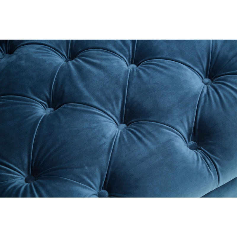 Aaleeyah 3 Seater Sofa, Navy