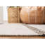Tapis beige / crème / taupe en laine tissé à plat à la main-16765930