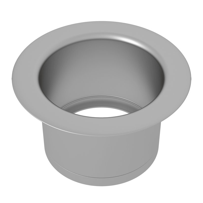 Extended Disposal Flange, Stainless Steel