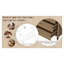 Commode double 6 tiroirs Rustic Farmhouse-191532230