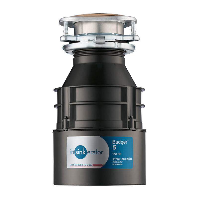 Badger 1/2 HP Continuous Garbage Disposal