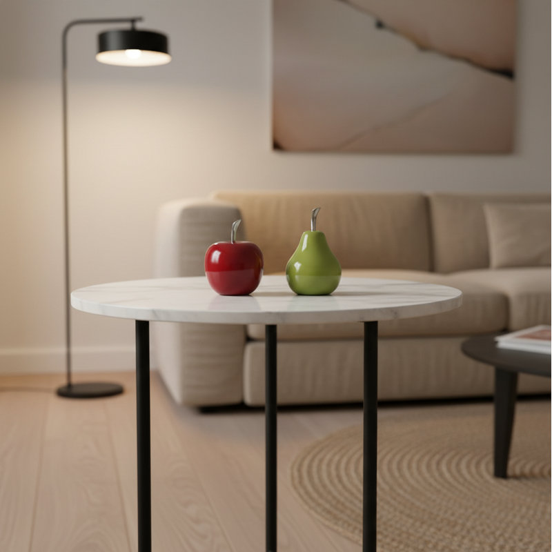 Annebeth Pera Blanco poire, H 6,5 po x l 4 po x P 4 po, Vert